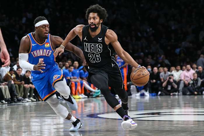 Brooklyn Nets guard Spencer Dinwiddie